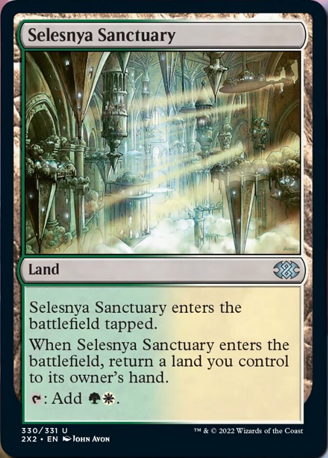 Selesnya Sanctuary [Double Masters 2022] | Gate City Games LLC