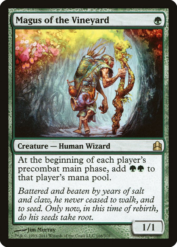 Magus of the Vineyard [Commander 2011] | Gate City Games LLC