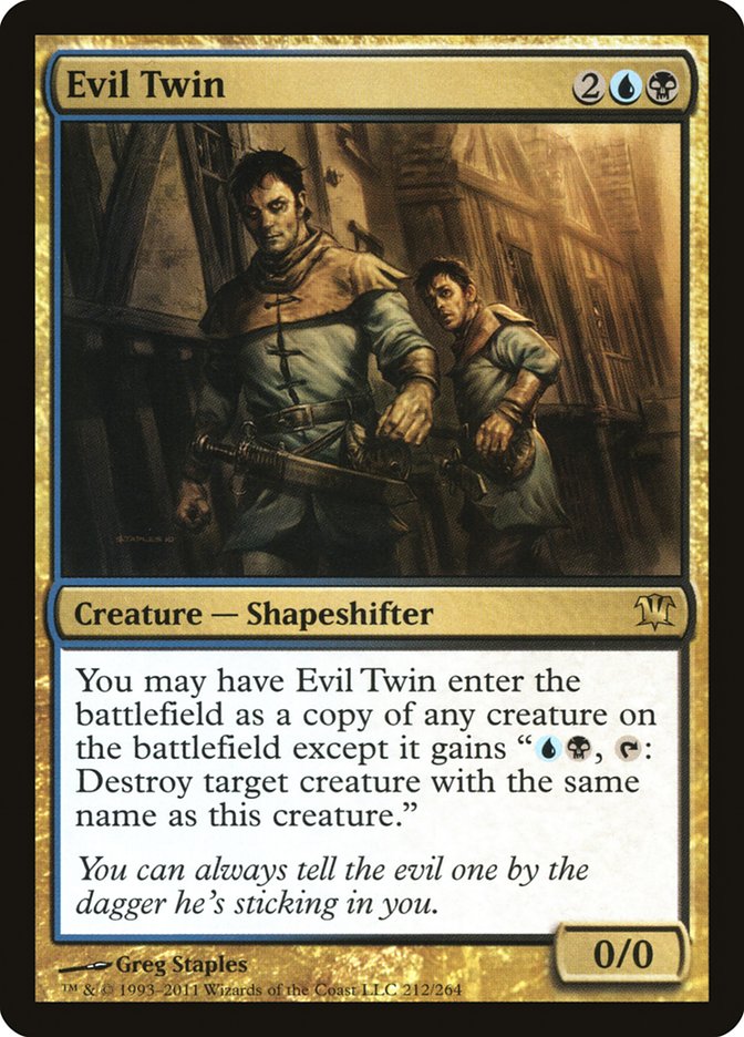 Evil Twin [Innistrad] | Gate City Games LLC