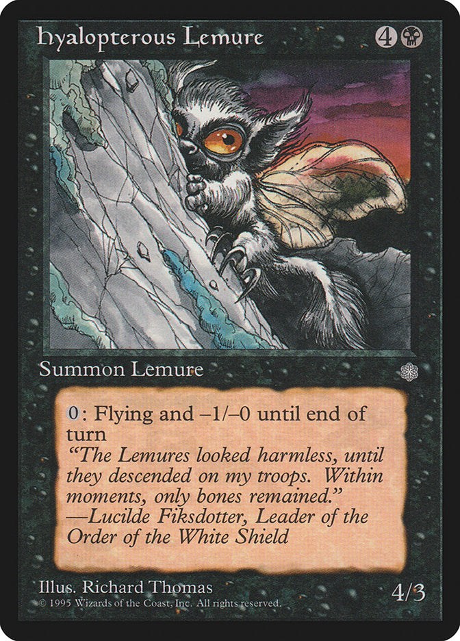 Hyalopterous Lemure [Ice Age] | Gate City Games LLC