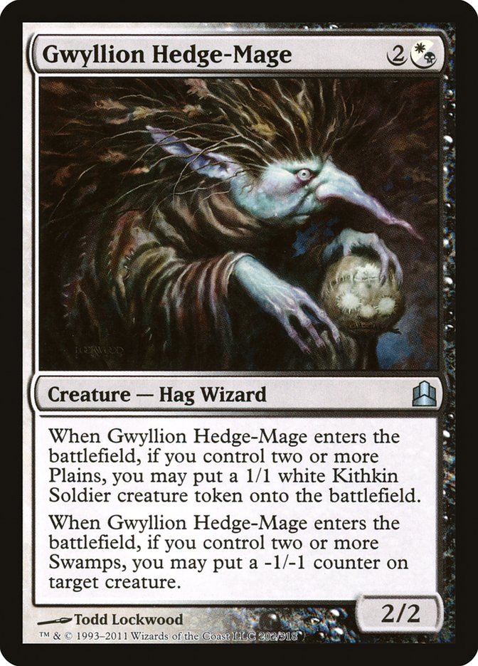 Gwyllion Hedge-Mage [Commander 2011] | Gate City Games LLC