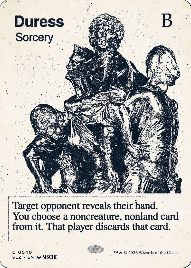 Duress (0040) [Secret Lair x MSCHF: The Zeta Set] | Gate City Games LLC