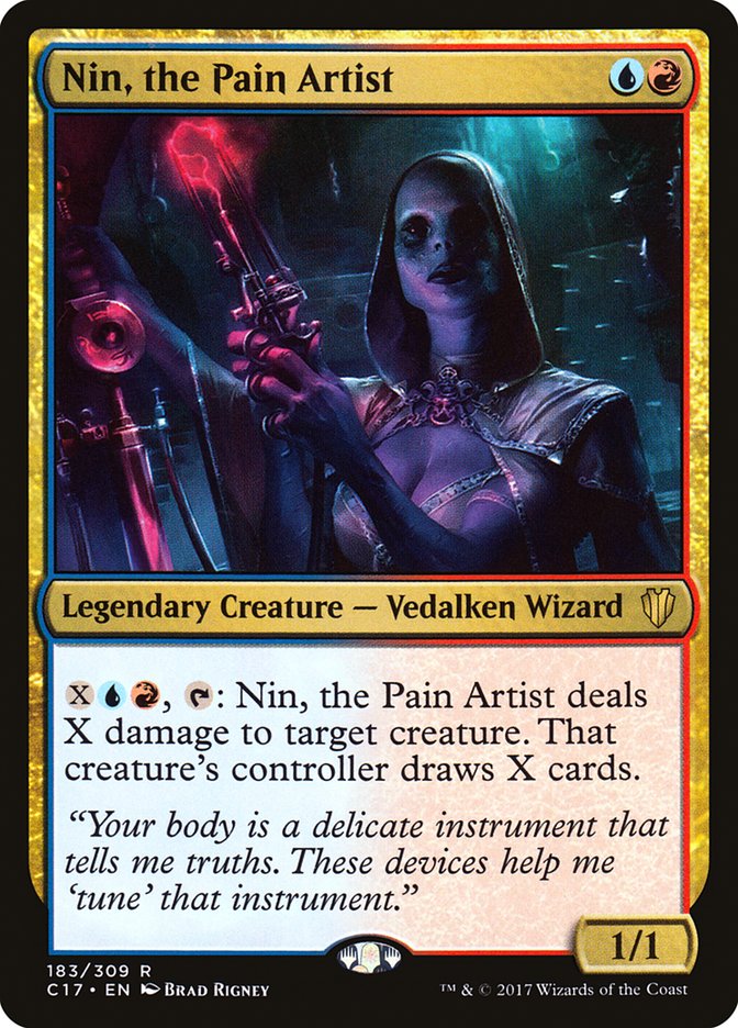 Nin, the Pain Artist [Commander 2017] | Gate City Games LLC