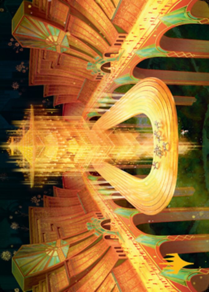 Racers' Ring Art Card (Gold-Stamped Signature) [Streets of New Capenna Art Series] | Gate City Games LLC