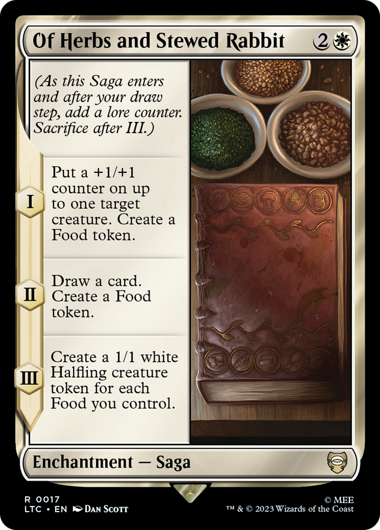 Of Herbs and Stewed Rabbit [The Lord of the Rings: Tales of Middle-Earth Commander] | Gate City Games LLC