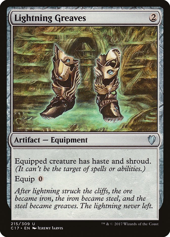 Lightning Greaves [Commander 2017] | Gate City Games LLC