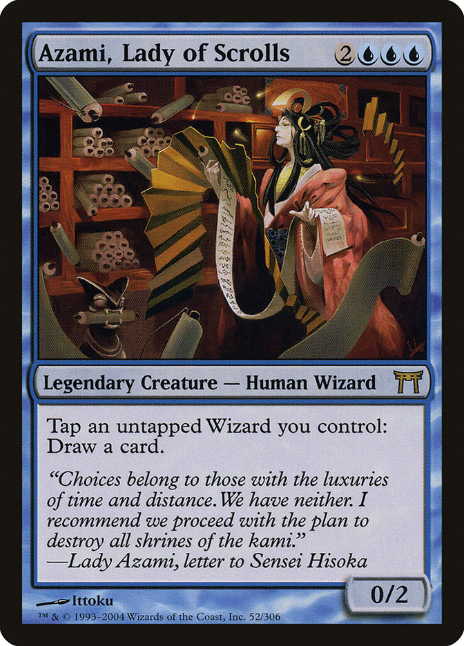 Azami, Lady of Scrolls [Champions of Kamigawa] | Gate City Games LLC