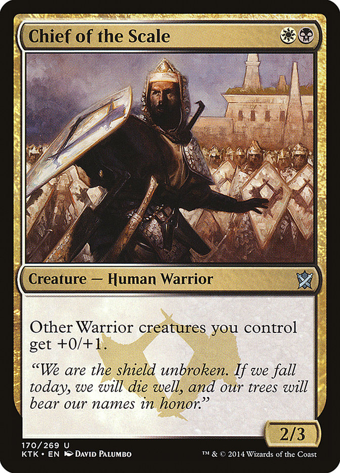 Chief of the Scale [Khans of Tarkir] | Gate City Games LLC
