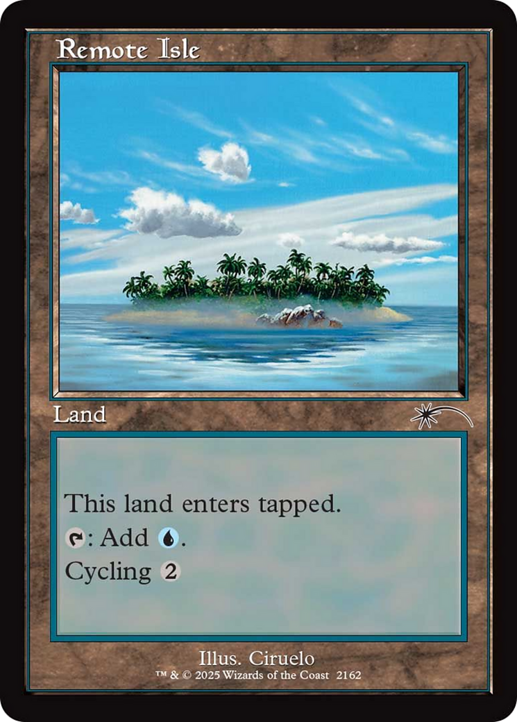 Remote Isle (Retro Frame) [Secret Lair Drop Series] | Gate City Games LLC