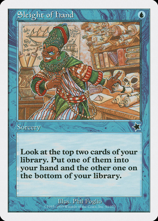 Sleight of Hand [Starter 1999] | Gate City Games LLC
