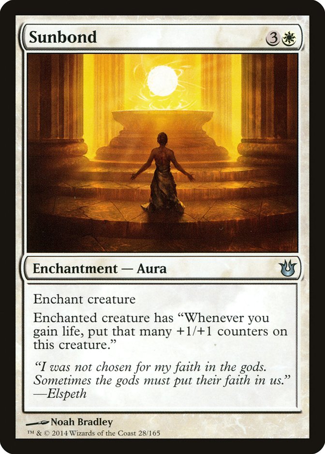 Sunbond [Born of the Gods] | Gate City Games LLC