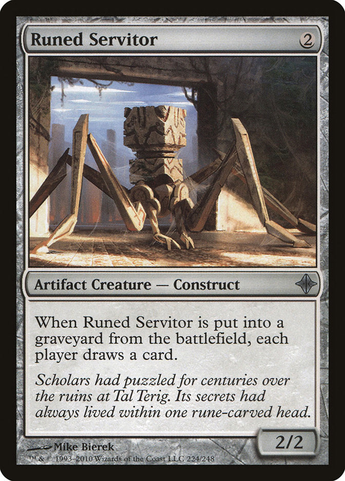 Runed Servitor [Rise of the Eldrazi] | Gate City Games LLC