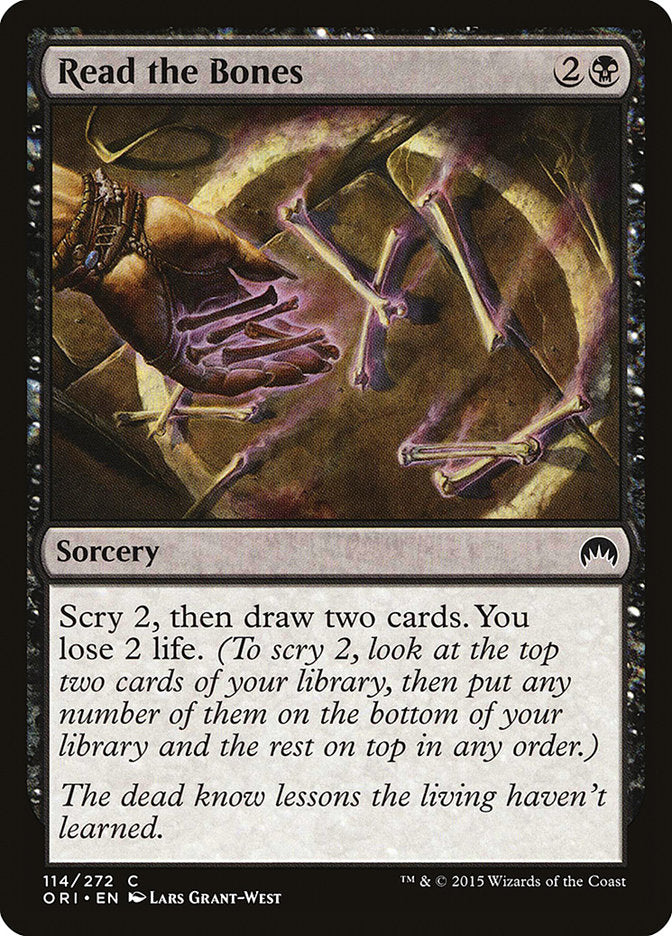 Read the Bones [Magic Origins] | Gate City Games LLC