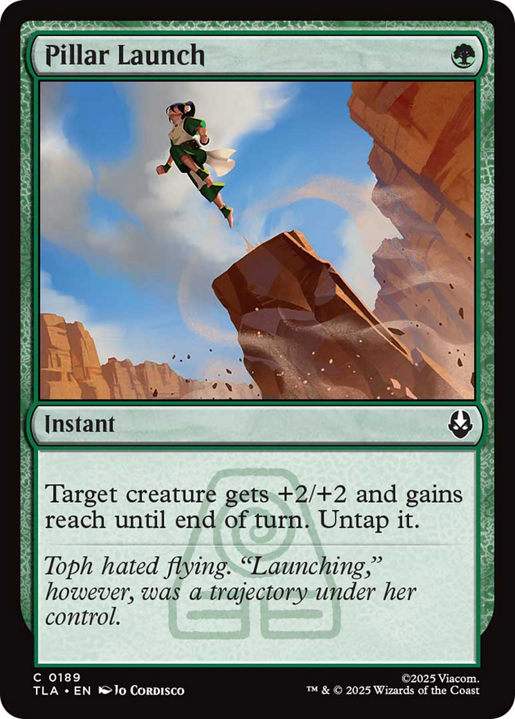 Pillar Launch [Avatar: The Last Airbender] | Gate City Games LLC