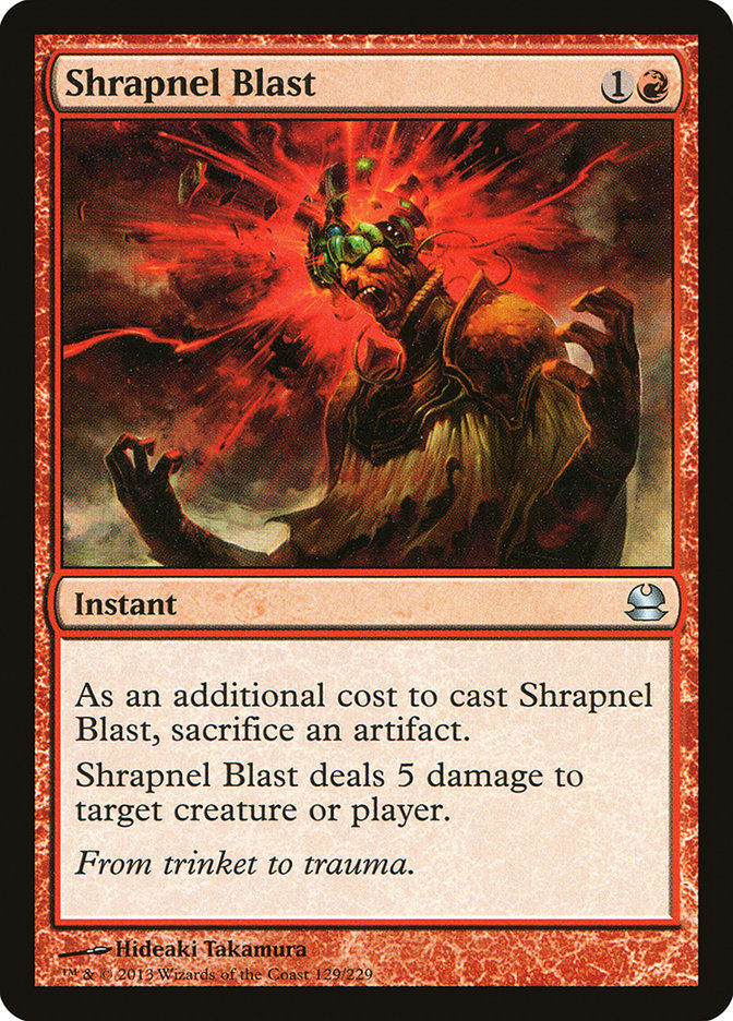 Shrapnel Blast [Modern Masters] | Gate City Games LLC