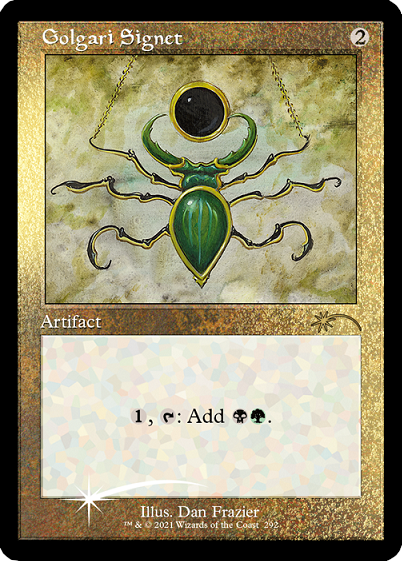 Golgari Signet (Retro) (Foil Etched) [Secret Lair Drop Series] | Gate City Games LLC