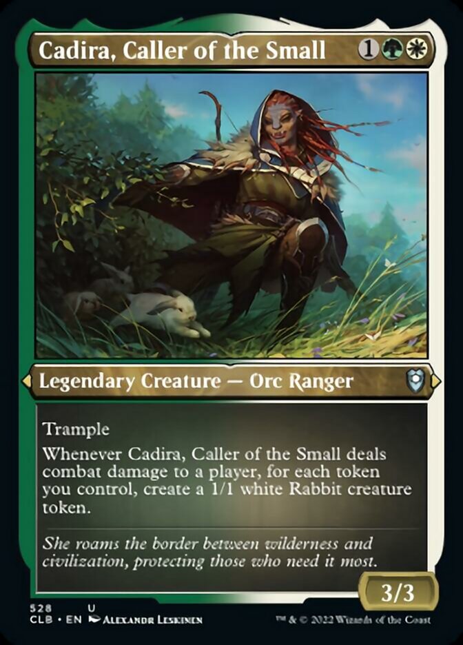 Cadira, Caller of the Small (Foil Etched) [Commander Legends: Battle for Baldur's Gate] | Gate City Games LLC