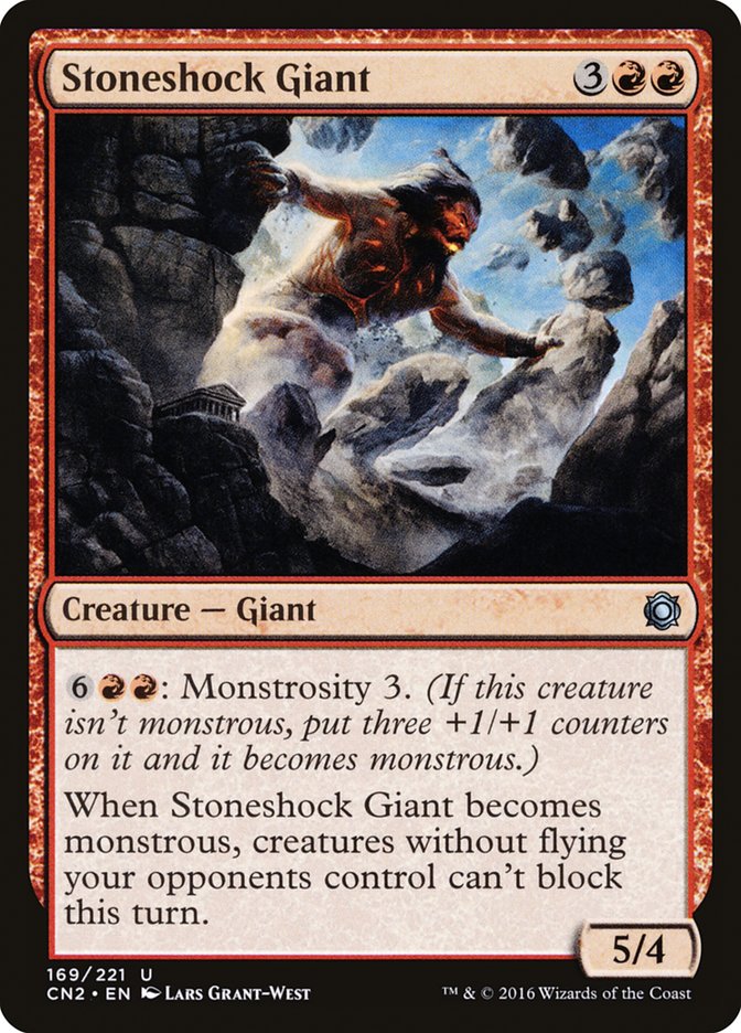Stoneshock Giant [Conspiracy: Take the Crown] | Gate City Games LLC