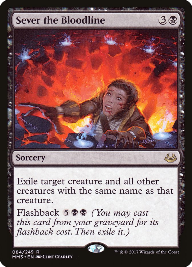 Sever the Bloodline [Modern Masters 2017] | Gate City Games LLC