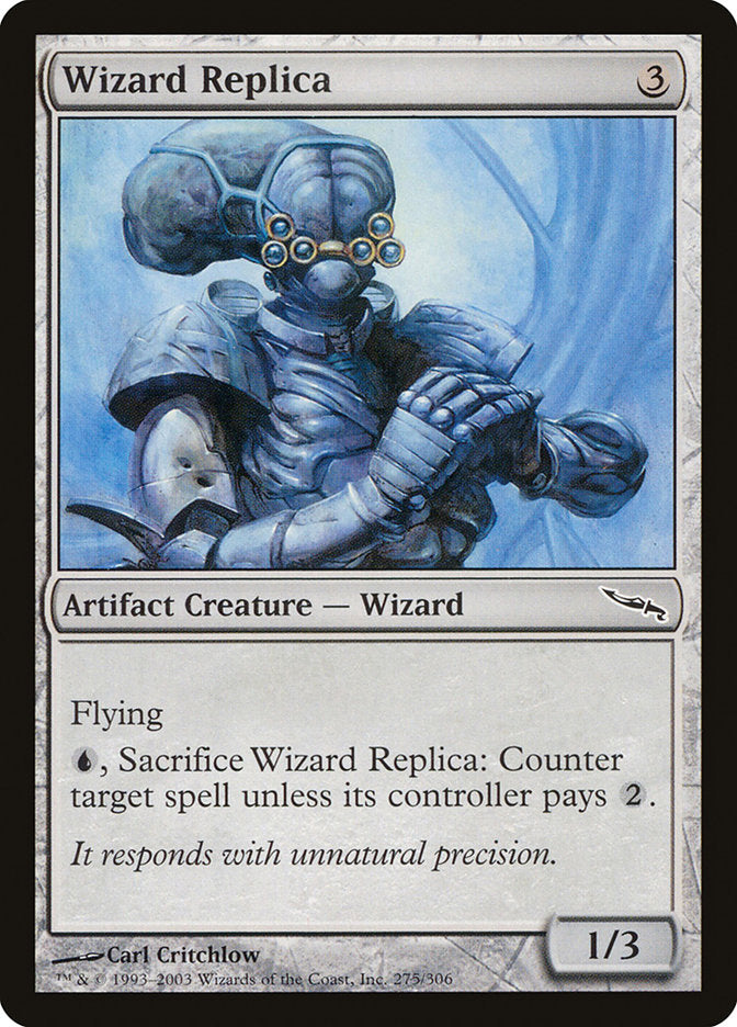 Wizard Replica [Mirrodin] | Gate City Games LLC