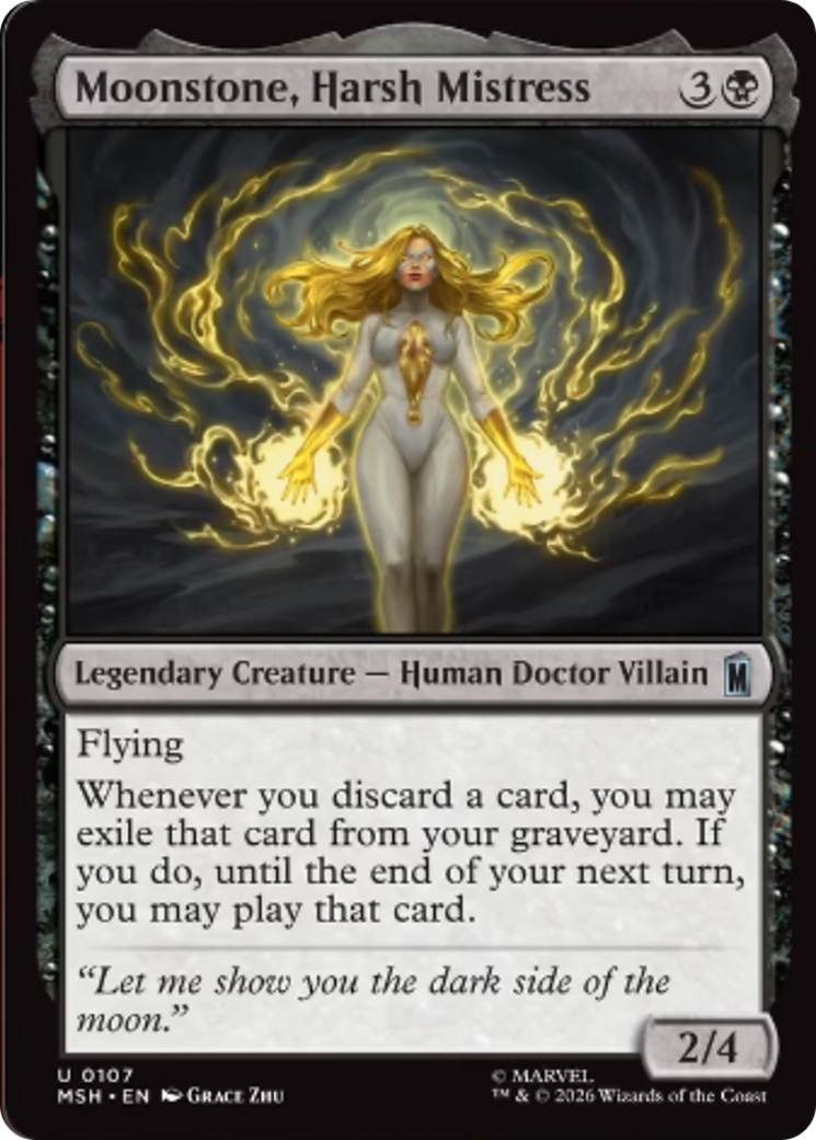 Moonstone, Harsh Mistress [Marvel Super Heroes] | Gate City Games LLC