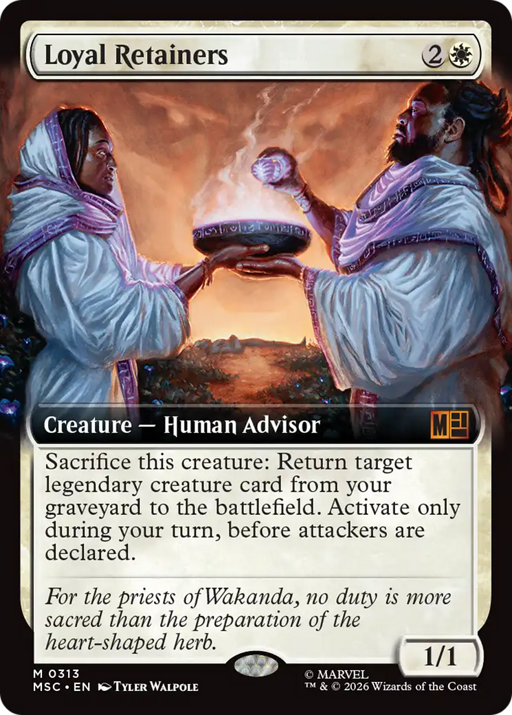 Loyal Retainers (Extended Art) [Marvel Super Heroes Commander] | Gate City Games LLC