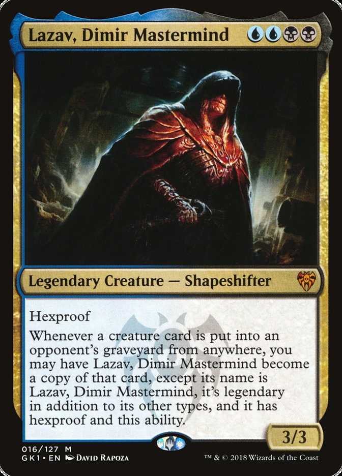Lazav, Dimir Mastermind [Guilds of Ravnica Guild Kit] | Gate City Games LLC