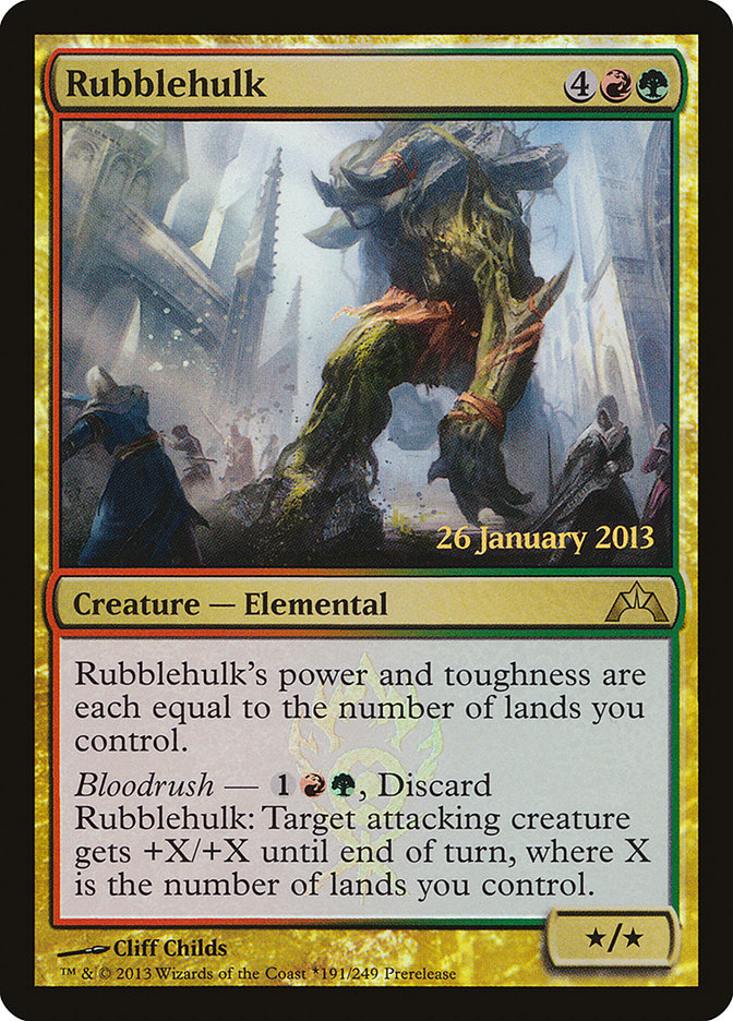 Rubblehulk [Gatecrash Prerelease Promos] | Gate City Games LLC