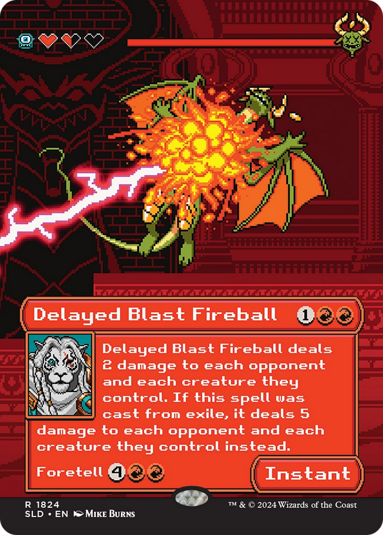 Delayed Blast Fireball [Secret Lair Drop Series] | Gate City Games LLC