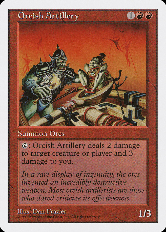 Orcish Artillery [Fifth Edition] | Gate City Games LLC