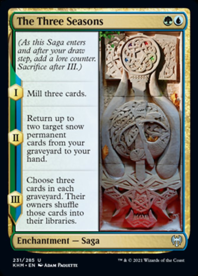 The Three Seasons [Kaldheim] | Gate City Games LLC