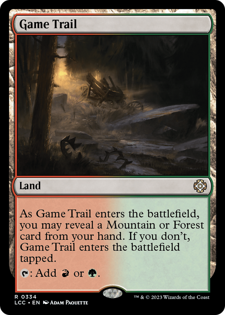 Game Trail [The Lost Caverns of Ixalan Commander] | Gate City Games LLC