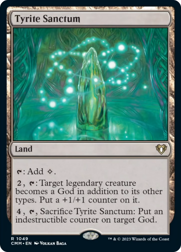 Tyrite Sanctum [Commander Masters] | Gate City Games LLC
