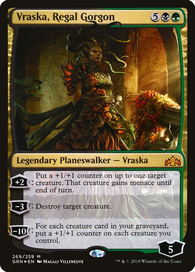 Vraska, Regal Gorgon [Guilds of Ravnica] | Gate City Games LLC