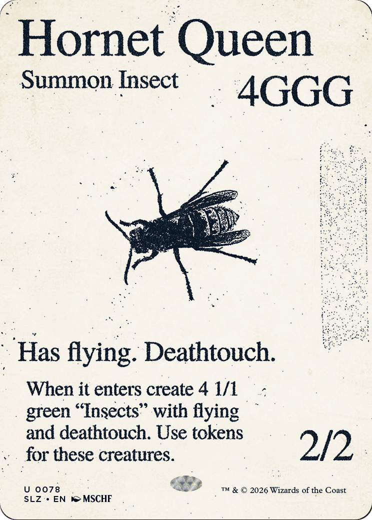 Hornet Queen (0078) [Secret Lair x MSCHF: The Zeta Set] | Gate City Games LLC