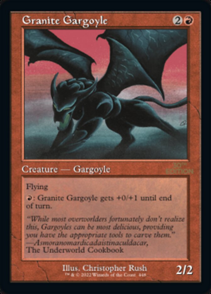 Granite Gargoyle (Retro) [30th Anniversary Edition] | Gate City Games LLC