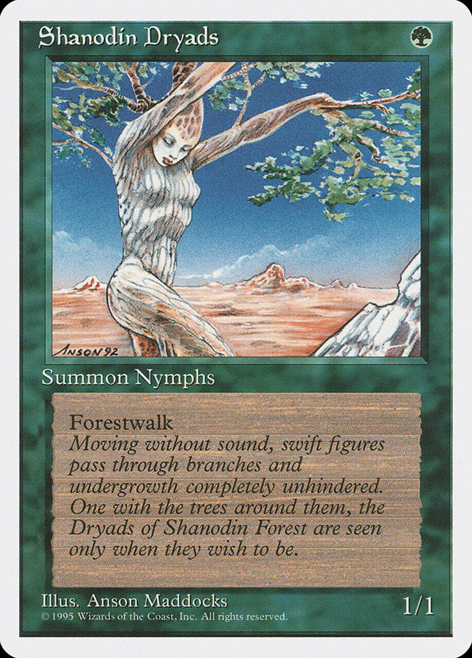 Shanodin Dryads [Fourth Edition] | Gate City Games LLC