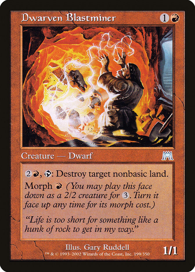 Dwarven Blastminer [Onslaught] | Gate City Games LLC