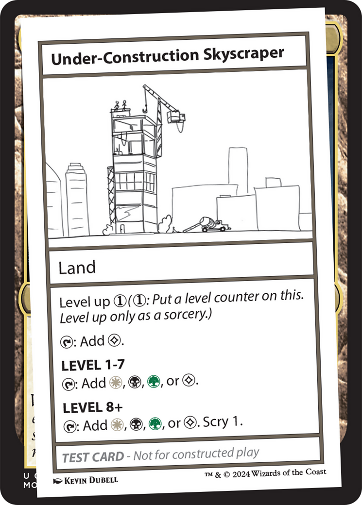 Under-Construction Skyscraper [Mystery Booster 2 Playtest Cards] | Gate City Games LLC