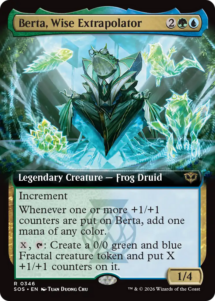Berta, Wise Extrapolator (Extended Art) [Secrets of Strixhaven] | Gate City Games LLC