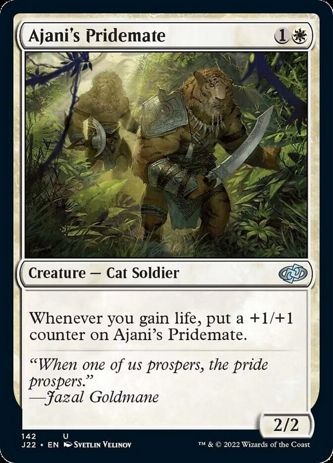 Ajani's Pridemate [Jumpstart 2022] | Gate City Games LLC