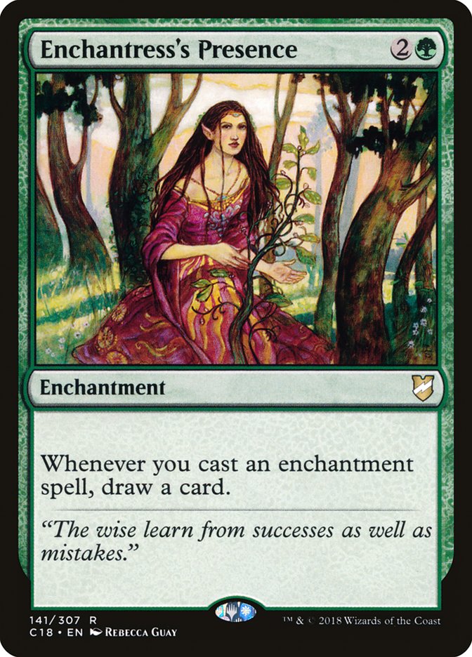 Enchantress's Presence [Commander 2018] | Gate City Games LLC
