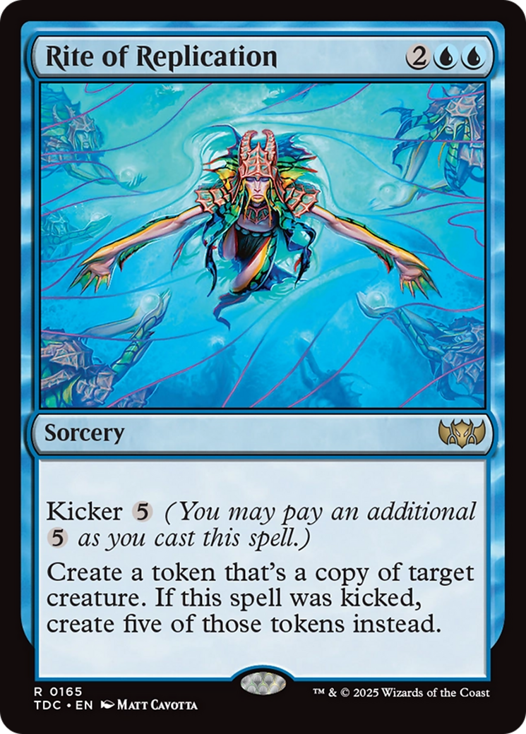 Rite of Replication [Tarkir: Dragonstorm Commander] | Gate City Games LLC