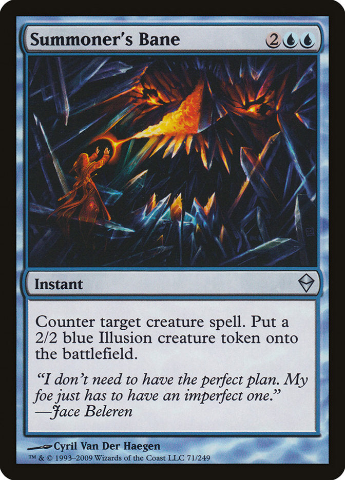Summoner's Bane [Zendikar] | Gate City Games LLC