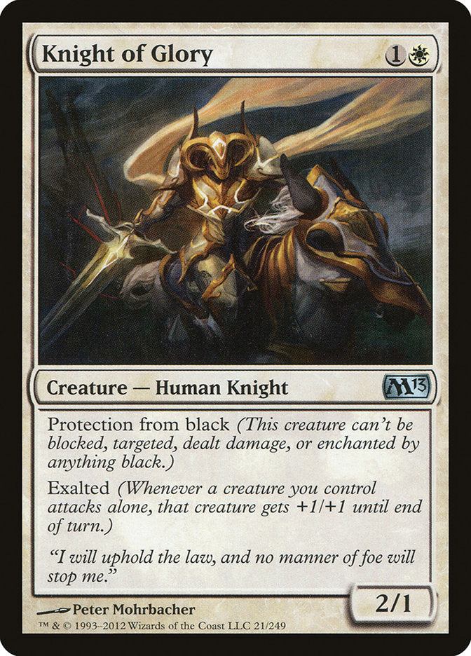 Knight of Glory [Magic 2013] | Gate City Games LLC