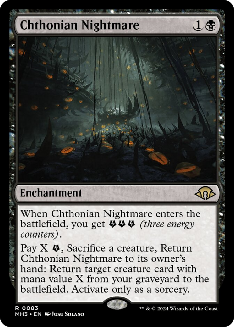 Chthonian Nightmare [Modern Horizons 3] | Gate City Games LLC