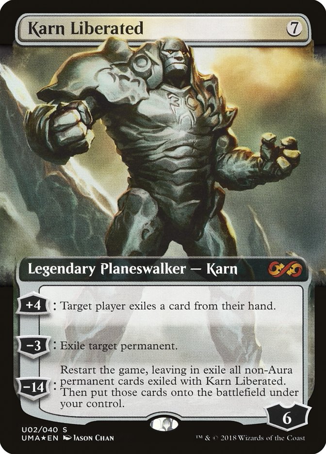 Karn Liberated (Topper) [Ultimate Masters Box Topper] | Gate City Games LLC