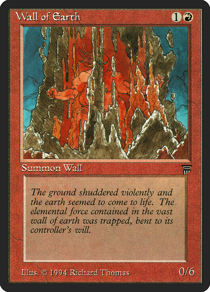 Wall of Earth [Legends] | Gate City Games LLC