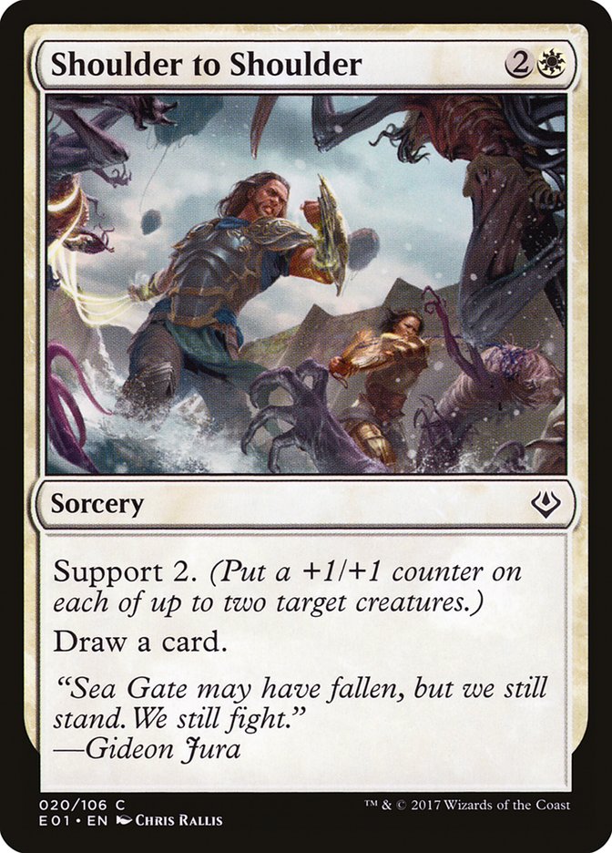 Shoulder to Shoulder [Archenemy: Nicol Bolas] | Gate City Games LLC