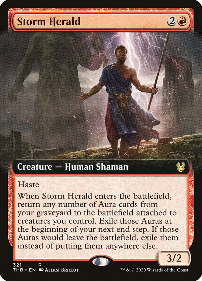 Storm Herald (Extended Art) [Theros Beyond Death] | Gate City Games LLC